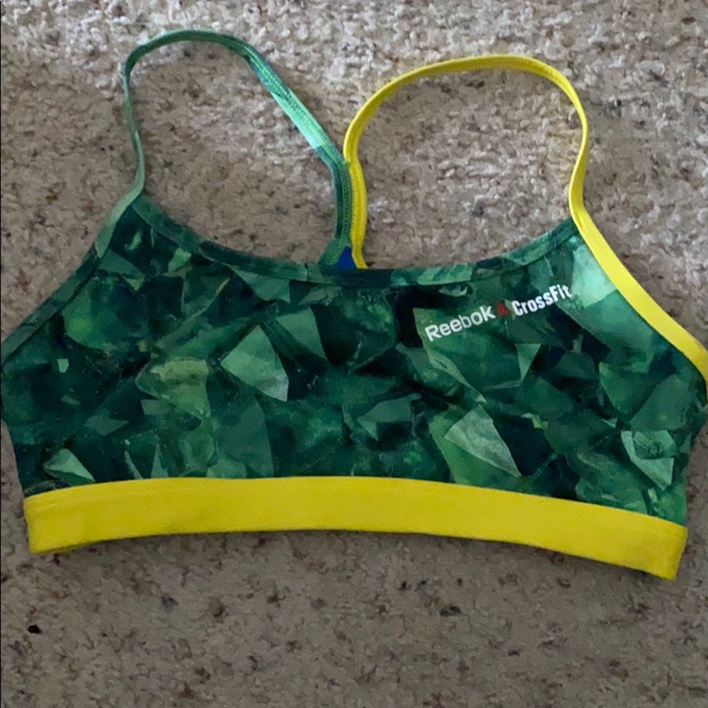 Tough is beautiful... rebook CrossFit sports bra